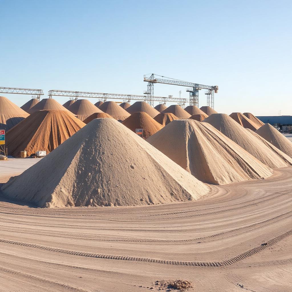Sand delivery in Central Indiana