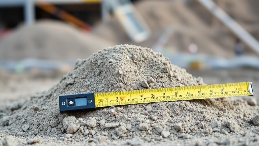 Measuring cubic yards of dirt for delivery