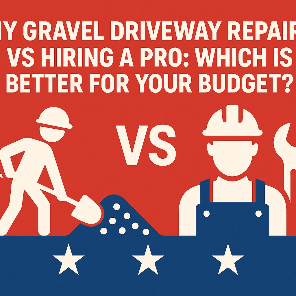 DIY Gravel Driveway Repair Vs Hiring a Pro